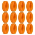 thumbnail image 1 of Uxcell Luggage Wheels Covers, Luggage Wheel Protector All-Inclusive Covers for Suitcase, Orange 12Pcs, 1 of 6