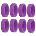 thumbnail image 1 of Uxcell Luggage Wheels Covers, Luggage Wheel Protector All-Inclusive Covers for Suitcase, Purple 8Pcs, 1 of 6
