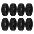 thumbnail image 1 of Uxcell Luggage Wheels Covers, Luggage Wheel Protector Covers Silicone Suitcase Wheel Covers for Suitcase, Black 8Pcs, 1 of 7