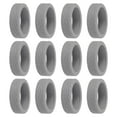 thumbnail image 1 of Uxcell Luggage Wheels Covers, Luggage Wheel Protector Covers Silicone Suitcase Wheel Covers for Suitcase, Grey 12Pcs, 1 of 7