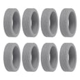 thumbnail image 1 of Uxcell Luggage Wheels Covers, Luggage Wheel Protector Covers Silicone Suitcase Wheel Covers for Suitcase, Grey 8Pcs, 1 of 7