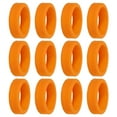 thumbnail image 1 of Uxcell Luggage Wheels Covers, Luggage Wheel Protector Covers Silicone Suitcase Wheel Covers for Suitcase, Orange 12Pcs, 1 of 7