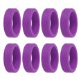 thumbnail image 1 of Uxcell Luggage Wheels Covers, Luggage Wheel Protector Covers Silicone Suitcase Wheel Covers for Suitcase, Purple 8Pcs, 1 of 7