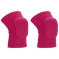 thumbnail image 1 of Uxcell M Size Protective Knee Pads Volleyball Knee Pads Ski Knee Pads Sponge Knee Pads Brace, Rose red 2 Pcs, 1 of 6