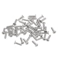 thumbnail image 1 of Uxcell M1.4x0.3x5mm 100 Pack Metal Flat Round Head Screws Phillips Drive Machine Bolt, 1 of 5