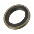 thumbnail image 1 of Uxcell M10 15.5x10x2mm Carbon Steel Nitrile Rubber Bonded Sealing Washers, 5 Pack, 1 of 5
