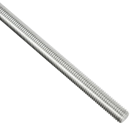 Uxcell M10 Dia 250mm Length 304 Stainless Steel Right Hand Thread Fully Threaded Rod 1 Pack