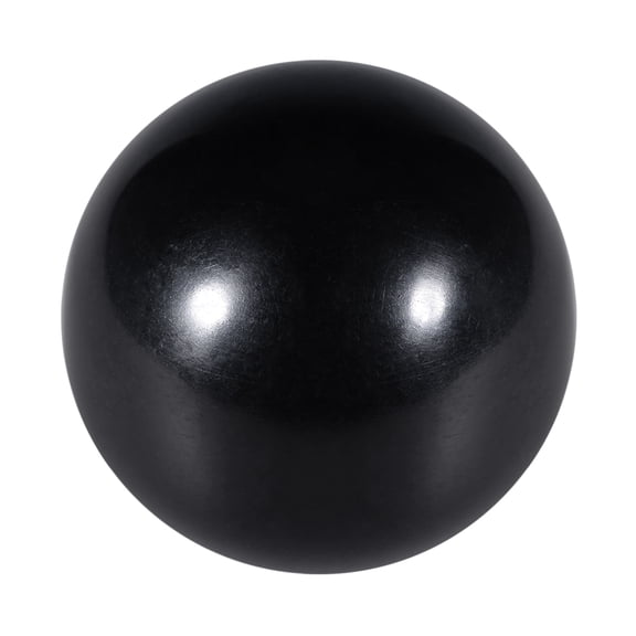Uxcell M10 Female Thread 35mm Dia Plastic Machine Handle Ball Knob Black 10 Pack