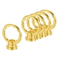 thumbnail image 1 of Uxcell M10 Female Thread Ring Shape Lamp Hanging Loop Gold Tone 5 Pack, 1 of 5
