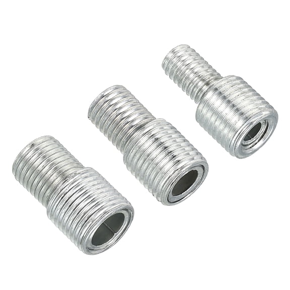 Uxcell M10/M12 to M6/M8/M10 20mm Long Double Male Threaded Reducer Bolt Screw Fitting Adapter 6 Pack