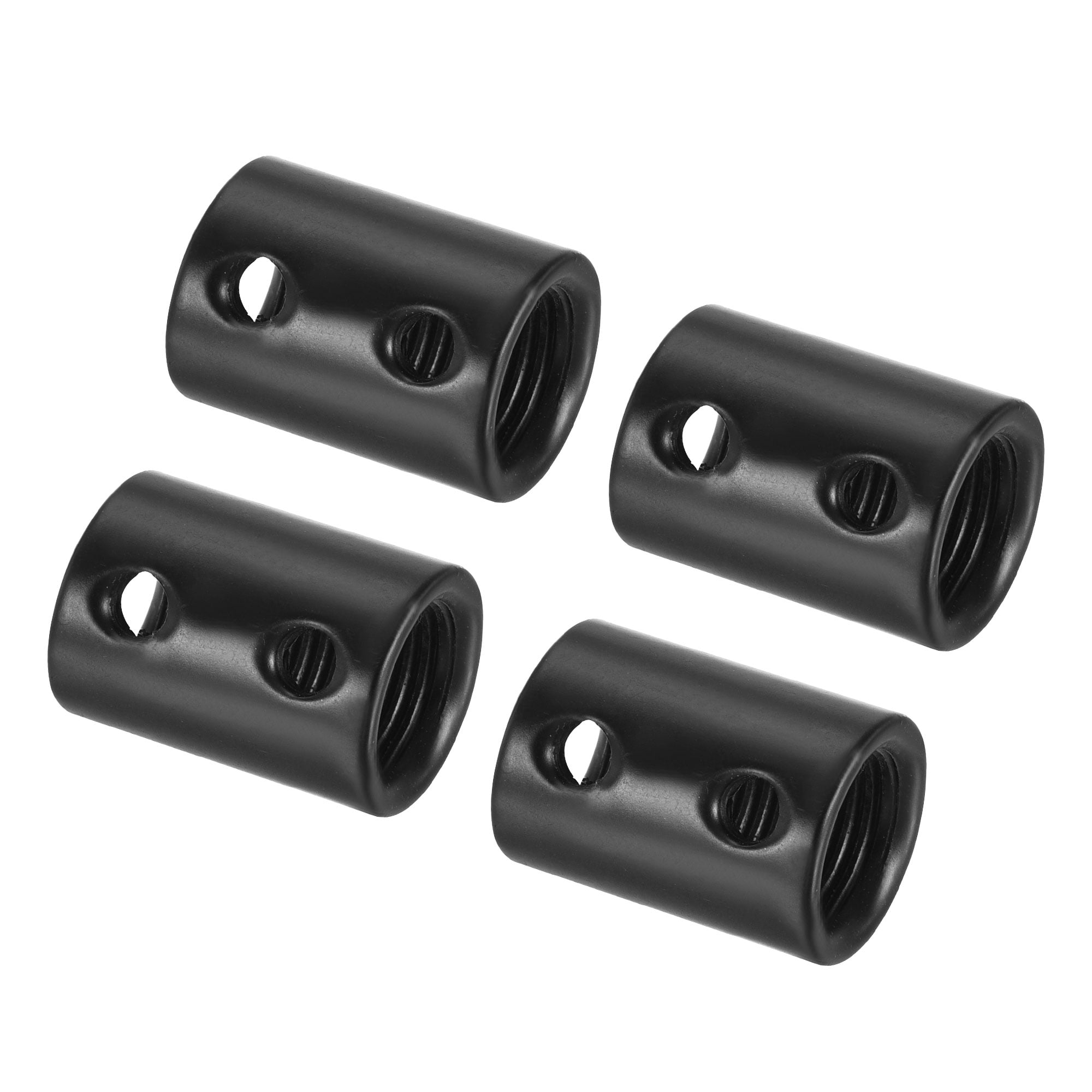 Uxcell M10 M4 Thread Sleeve Stud Pipe Connector Round Coupling Nut