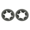 thumbnail image 1 of Uxcell Star Internal Tooth Lock Washers Push on Retaining Clips Manganese Steel Quick Speed Locking Washers for Fastening Black 100 10 mm, 1 of 7