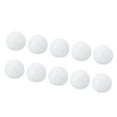 thumbnail image 1 of Uxcell M10 Thread Ball Lamp Finials Cap Knob Lamp Decoration Screw Caps for Lamp Harp Holder's Top White 10 Pack, 1 of 7