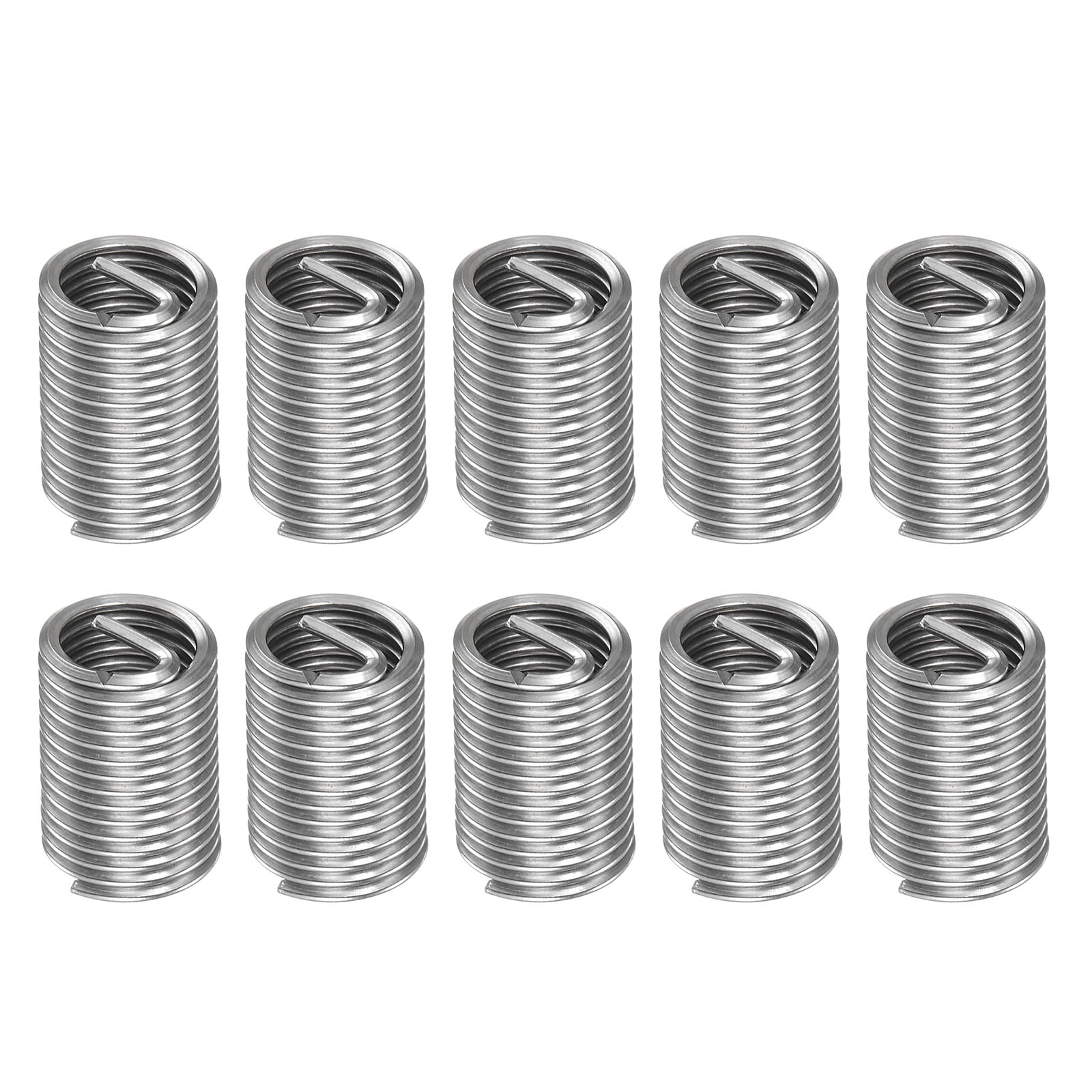 Uxcell M10 x 1.5 2.5D 25mm 304 Stainless Steel Wire Thread Insert ...