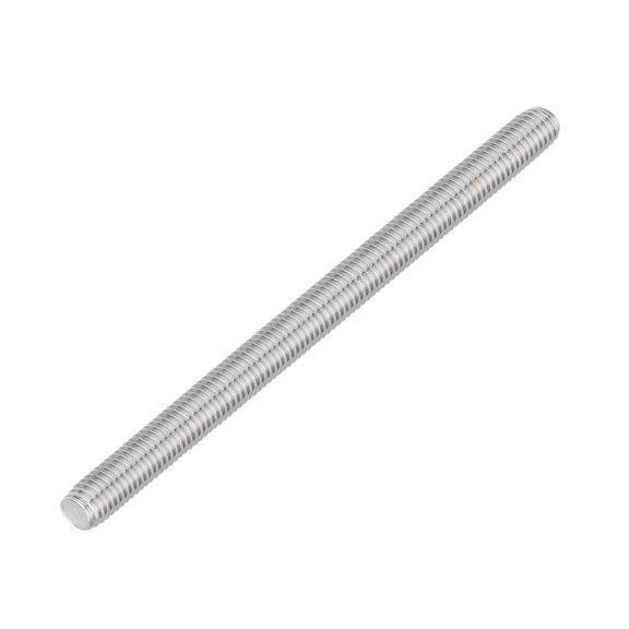 Uxcell M10 x 140mm 1.5mm Pitch 304 Stainless Steel Fully Threaded Rod Bar Stud