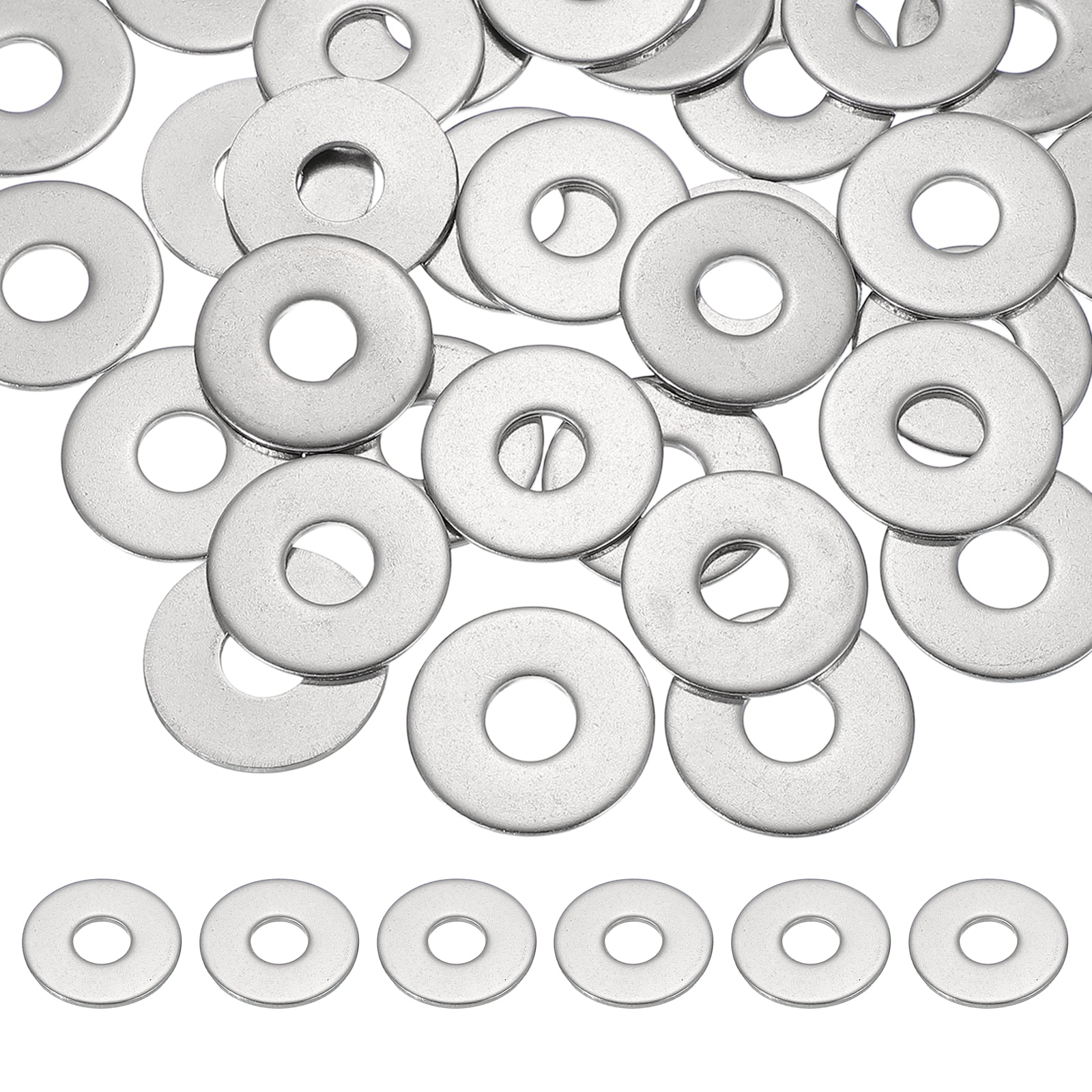 Uxcell M10 x 30mm Metal Screw Washers Set, 36Pcs 304 Stainless Steel ...