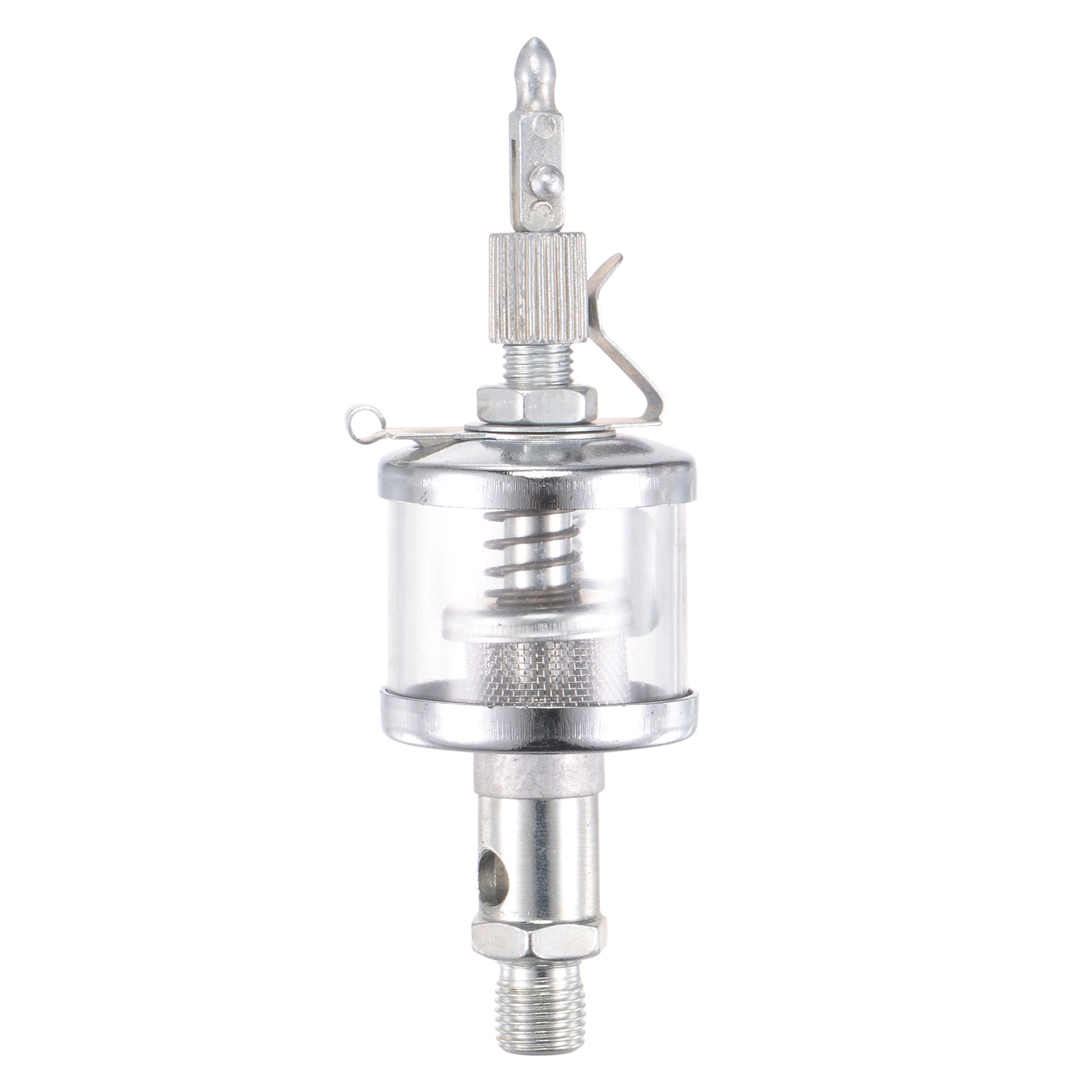 Uxcell M10x1 Thread 16ml Sight Gravity Drip Feed Needle Valve Type Oil ...