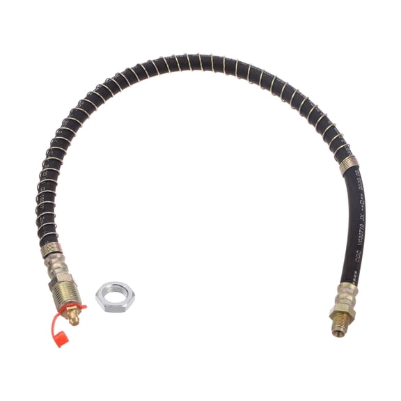 Uxcell M10x1 Thread 19.69" Length Flexible Extension Grease Hose with Fixing Hex Screw Nut for Grease Gun Lubrication