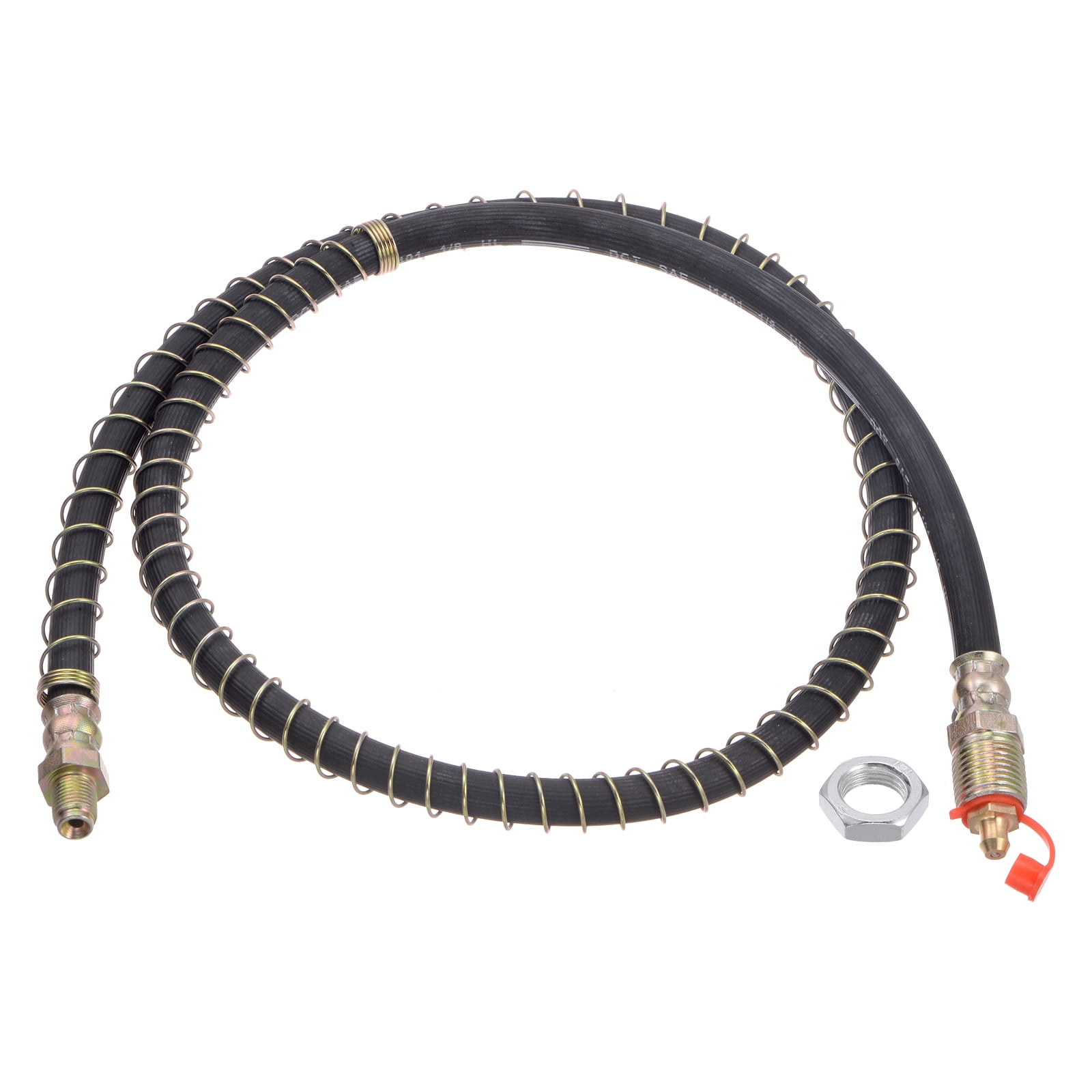 Uxcell M10x1 Thread 39.37" Length Flexible Extension Grease Hose with