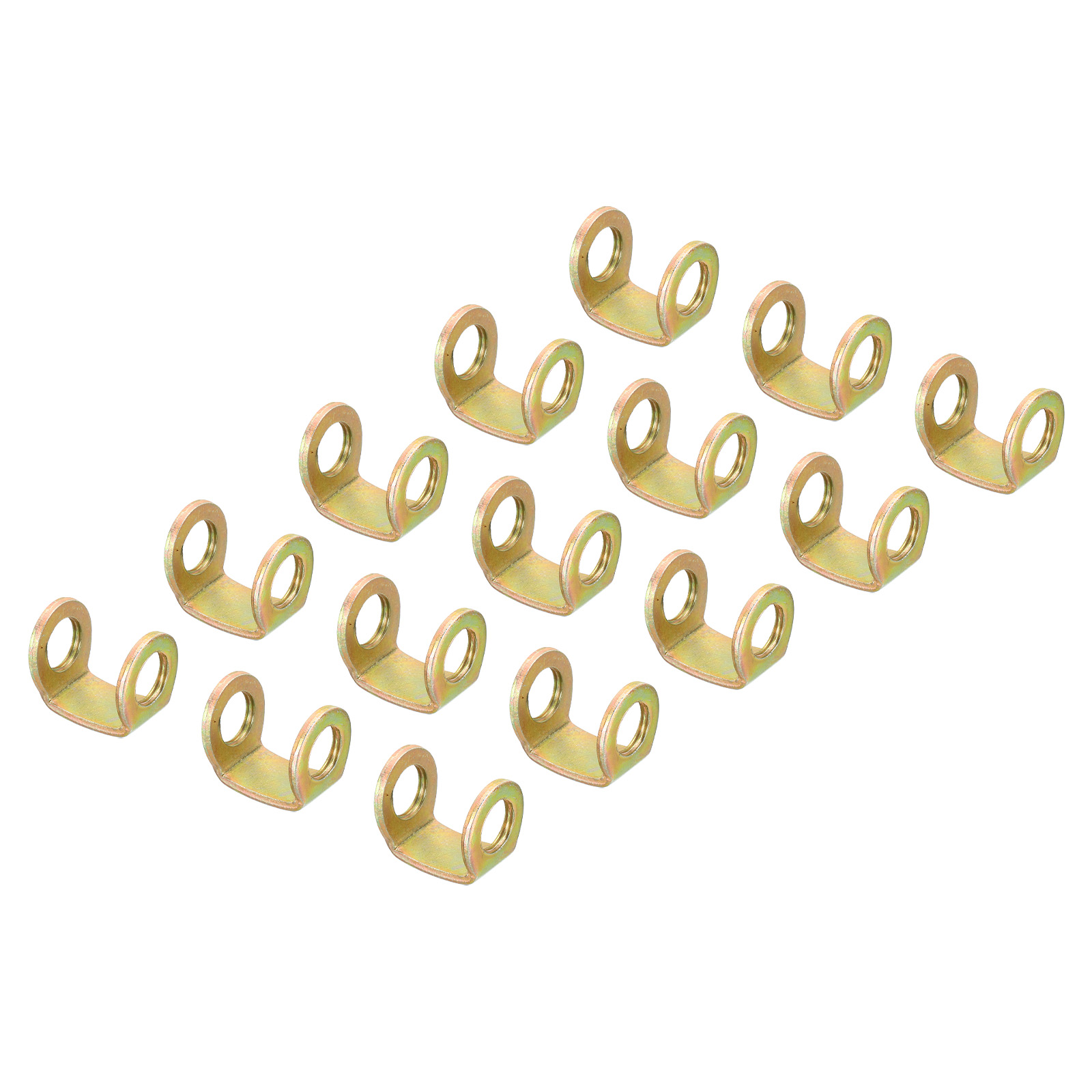 Uxcell M10x1mm Round Coupling Nut 20mm Threaded Tube Pipe Connector