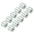 thumbnail image 1 of Uxcell M10x1mm to M4x0.7mm Thread Adapters Sleeve Reducing Nut 10mm Screw Pipe Threaded Tube Coupler Connector 10 Pack, 1 of 5