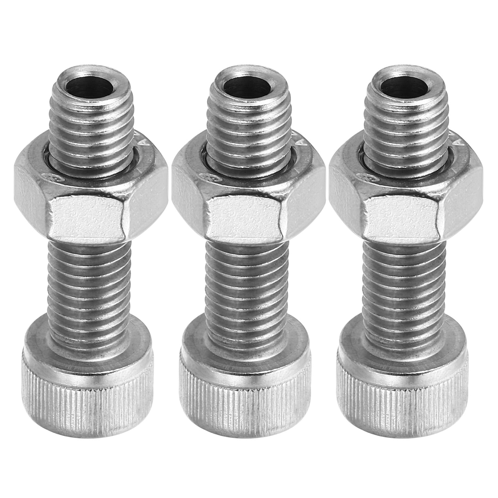Lot De 5 Vis à Tête Cylindrique M10x35 Inox 304 – DIN 912, Empreinte Hexagonale