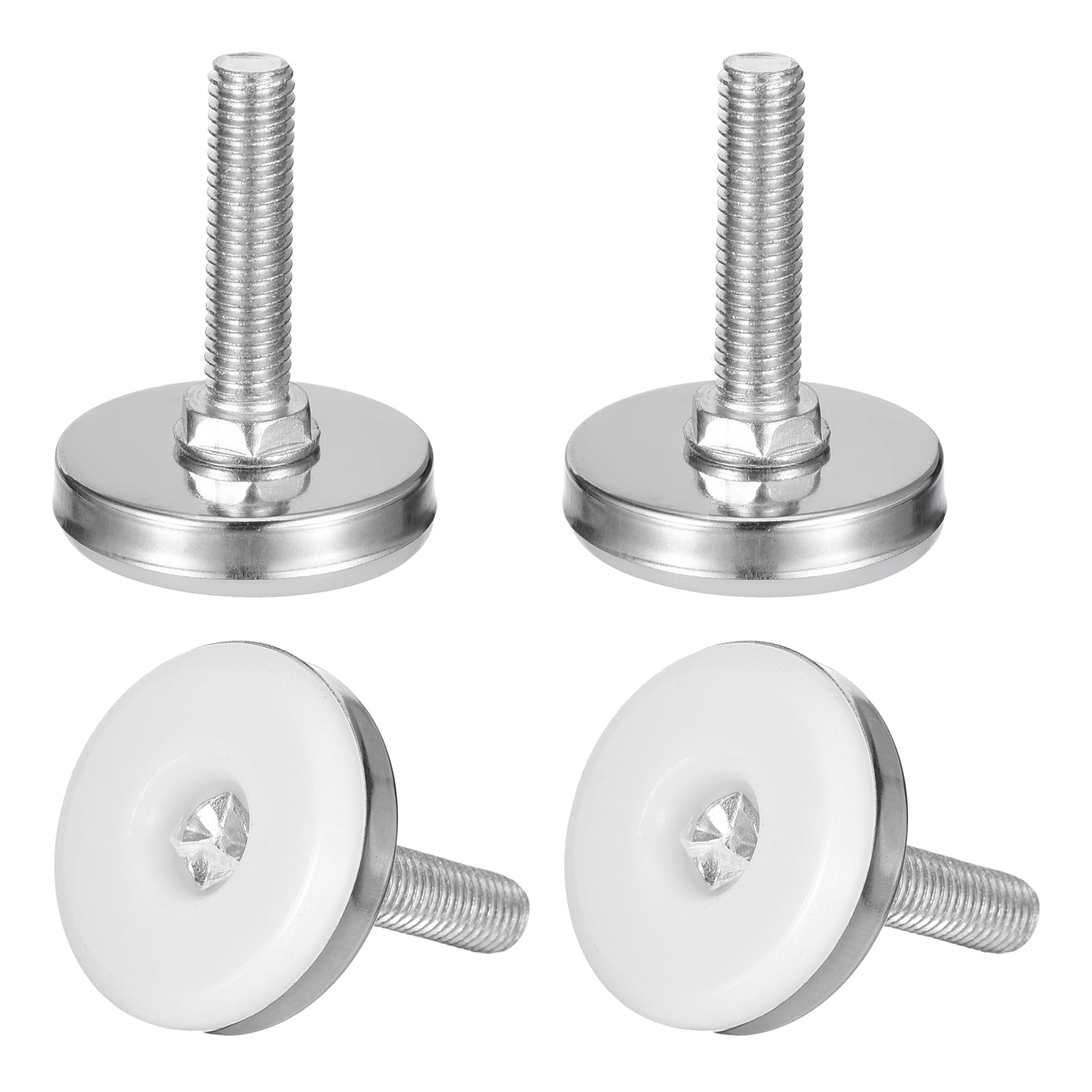 Uxcell Furniture Levelers 16 Pcs - M6 X 15mm Adjustable Height Leveling Feet