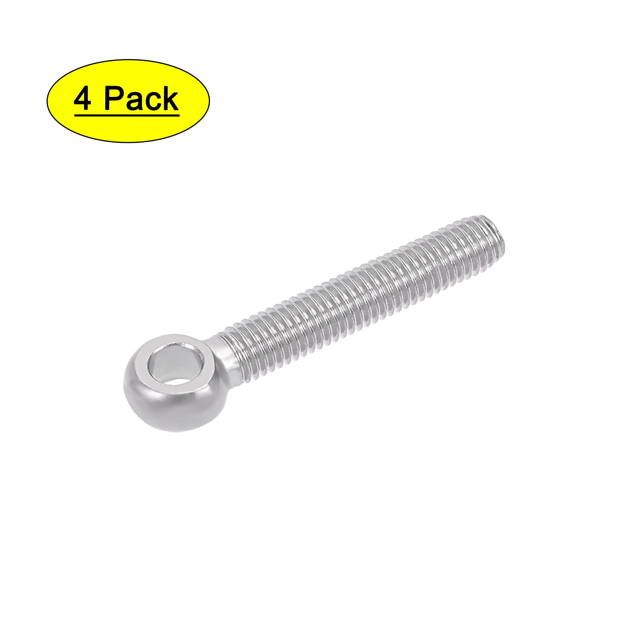 Uxcell M10x60mm 304 Stainless Steel Machine Shoulder Lift Eye Bolt