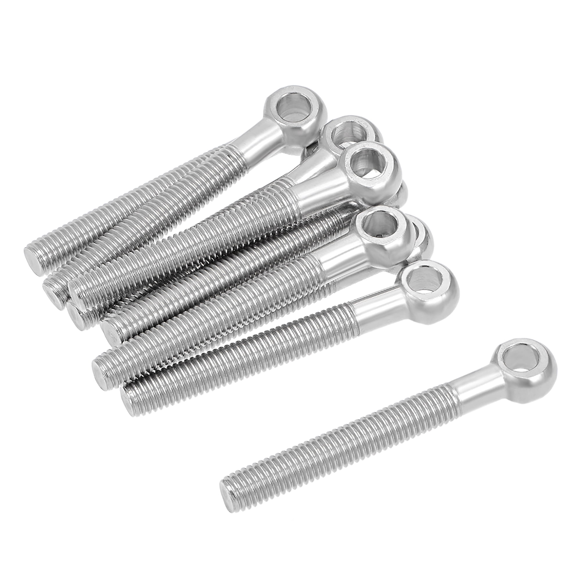 Uxcell M10x80mm 304 Stainless Steel Machine Shoulder Lift Eye Bolt
