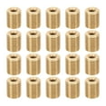 thumbnail image 1 of Uxcell M10xM4x12mm Brass Thread Adapter Reducer Thread Reducing Nuts Insert, 20pcs Fine Thread Tube Pipe Fitting, 1 of 5
