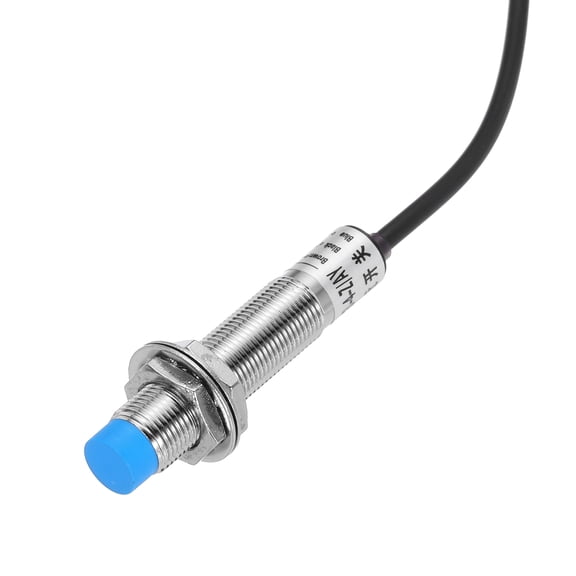 Uxcell M12 Approach Inductive Proximity Sensor Switch PNP NC 4mm Detection DC 6-36V 3.9ft 1Pcs