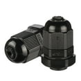 thumbnail image 1 of Uxcell M12 IP68 Nylon Cable Gland Joint Adjustable for 3mm-6.5mm Dia Cable Wire 20 Pack, 1 of 6