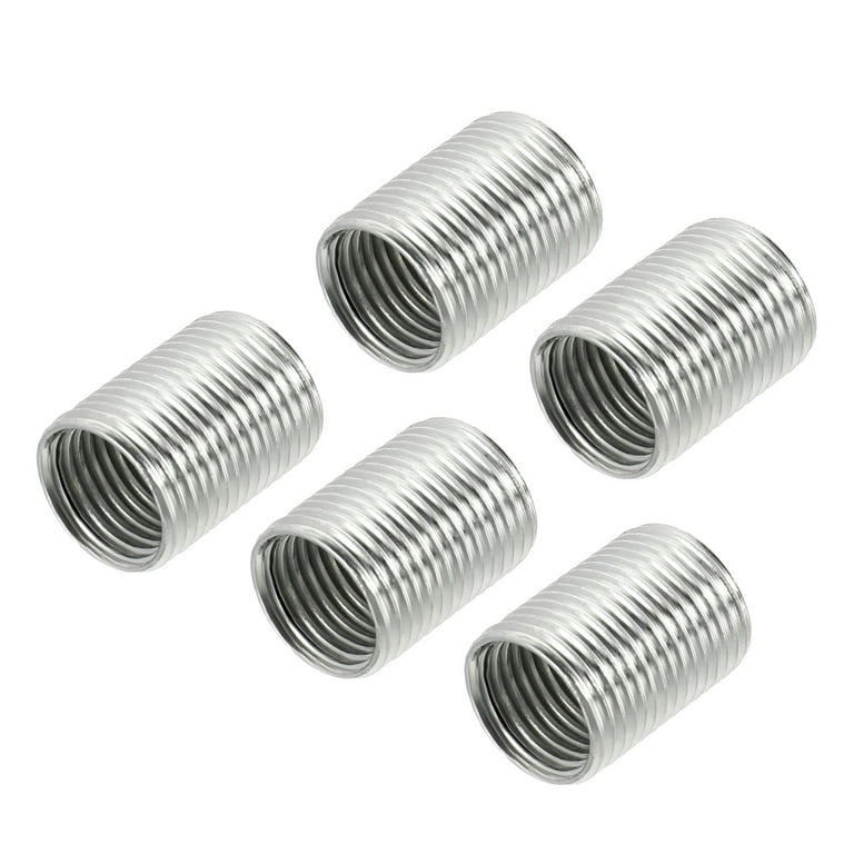 Uxcell M12 Male to M10 Female Adapter 15mm Long Sleeve Reducer Thread  Reducing Nut Insert 10 Pack
