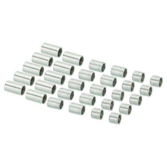 Uxcell M12 to M10 Thread Adapters Sleeve Reducing Nut 10/15/20mm Screw Pipe Threaded Tube Coupler Connector 2 Set