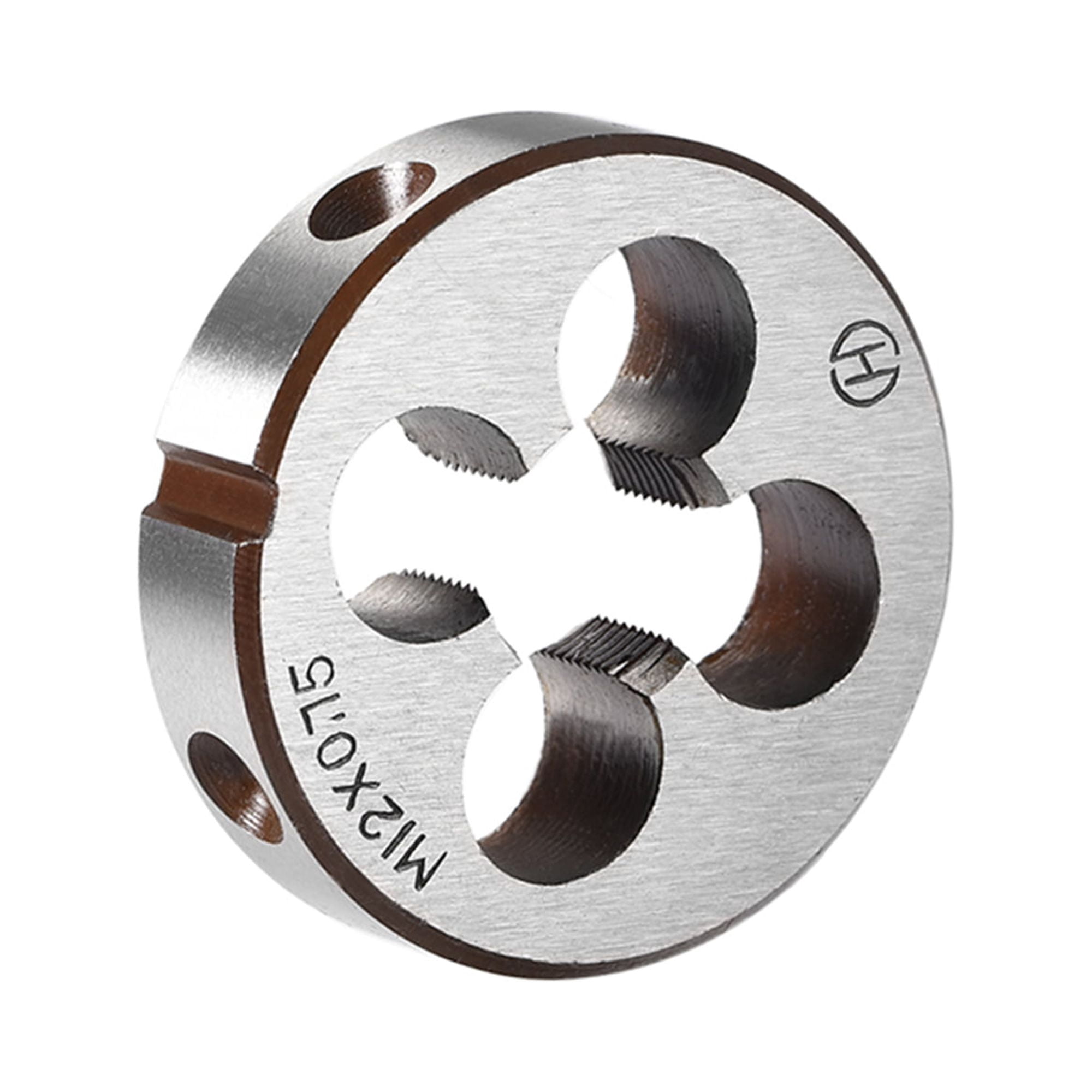 Round Threading Uxcell M12 x 0.75 Metric Alloy Steel Machine Thread Round Threading ...