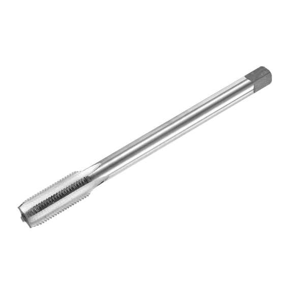Uxcell M12x1.75mm Metric Thread Tap, High Speed Steel 130mm Length Straight Flute Right Hand Thread Screw Tapping Tool