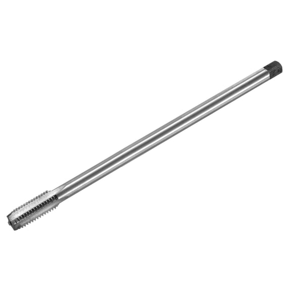 Uxcell M12x1.75mm Metric Thread Tap, High Speed Steel 200mm Length Straight Flute Right Hand Thread Screw Tapping Tool