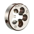 thumbnail image 1 of Uxcell M13 x 1 Metric Alloy Steel Machine Thread Round Threading Dies, 1 of 3