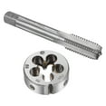 thumbnail image 1 of Uxcell M14 x 2 Metric Left Hand Tap and Die Set Screw Thread Tap with Round Die, 1 of 6
