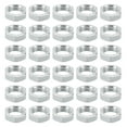 thumbnail image 1 of Uxcell M14x1.0 Steel Hex Nuts 30 Pcs Metric Thread Zinc Plated Finished Hardware Nuts Screw Bolt Fasteners 7mm Tall, 1 of 5