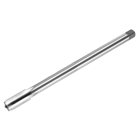 Uxcell M14x1.5mm Metric Thread Tap, High Speed Steel 200mm Length Straight Flute Right Hand Thread Screw Tapping Tool