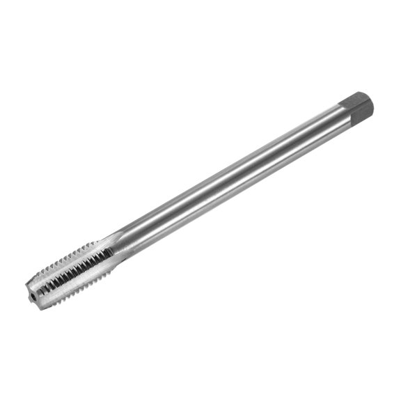 Uxcell M14x2mm Metric Thread Tap, High Speed Steel 160mm Length Straight Flute Right Hand Thread Screw Tapping Tool