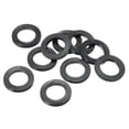 thumbnail image 1 of Uxcell M15 Rubber Flat Washer, 40 Pack 15mm ID 23mm OD 2.5mm Thick Sealing Spacer Gasket Ring, Black, 1 of 6