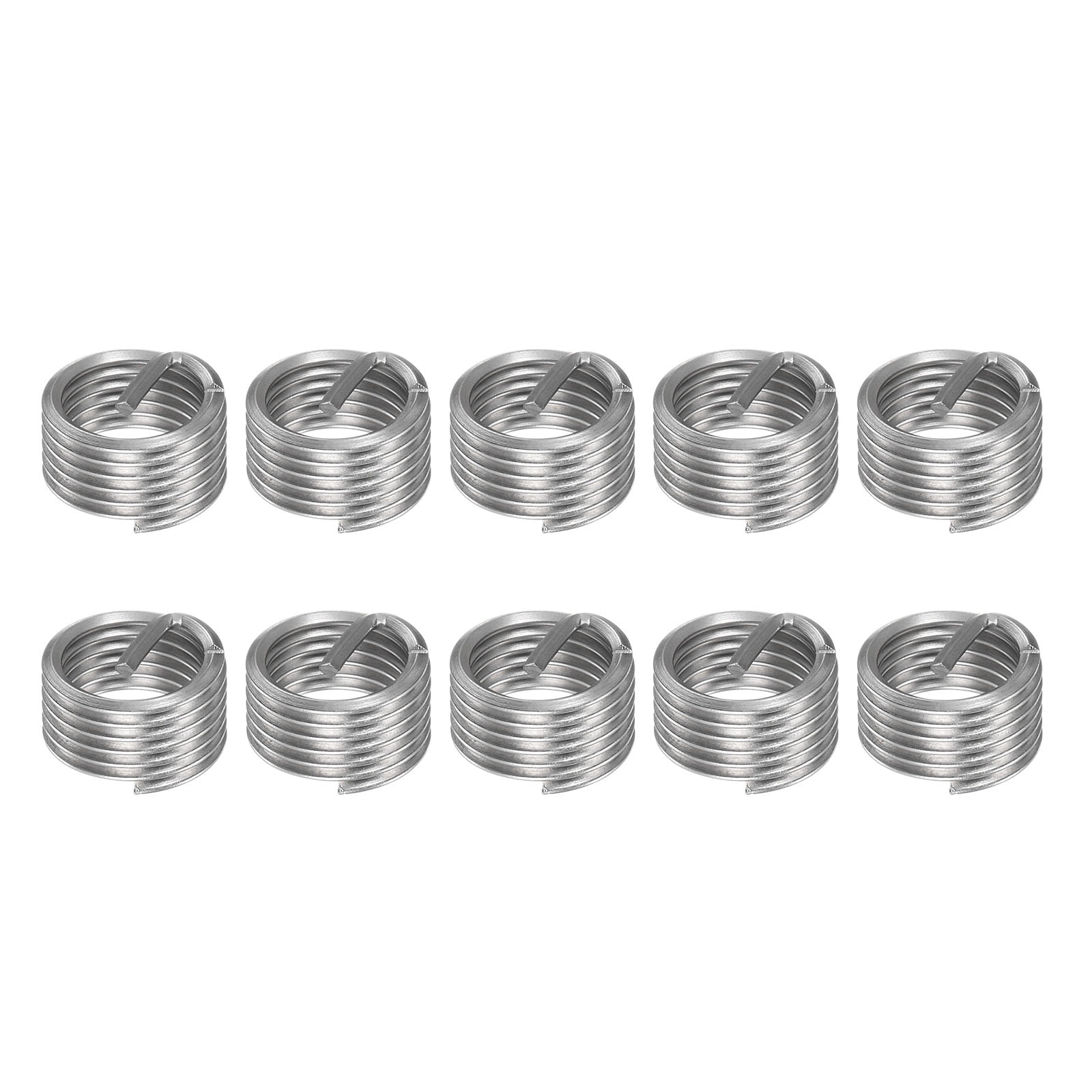 Uxcell M16 x 2 1D 16mm 304 Stainless Steel Wire Thread Insert Threaded ...