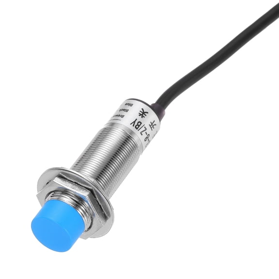 Uxcell M18 Approach Inductive Proximity Sensor Switch PNP NO 8mm Detection DC 6-36V 3.9ft 1Pcs