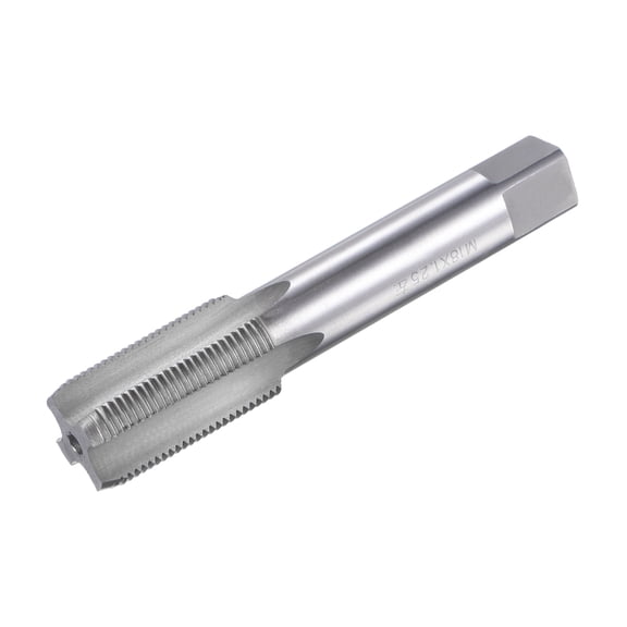 Uxcell M18 x 1.25 Left Hand High Speed Steel Machine 4 Straight Flutes Thread Tap