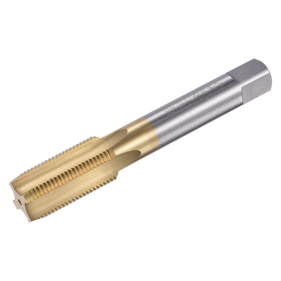 Uxcell M18 x 1.5 Left Hand High Speed Steel Machine 4 Straight Flutes Thread Tap
