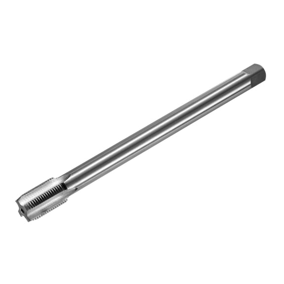 Uxcell M18x1.5mm Metric Thread Tap, High Speed Steel 200mm Length Straight Flute Right Hand Thread Screw Tapping Tool