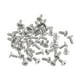 thumbnail image 1 of Uxcell M1x0.25x2mm 50 Pack Metal Flat Round Head Screws Phillips Drive Machine Bolt, 1 of 5