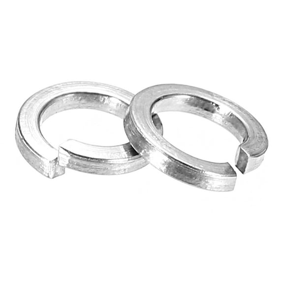 Uxcell M2.5 316 Stainless Steel Spring Lock Washer Split Lock Washer Lock Metal Washers for Screws Bolts 100 Pack